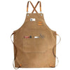Durable Canvas Kitchen Apron with Pockets