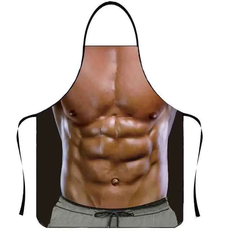 Novelty Bikini Apron for Men – Fun Kitchen & Cleaning Apron