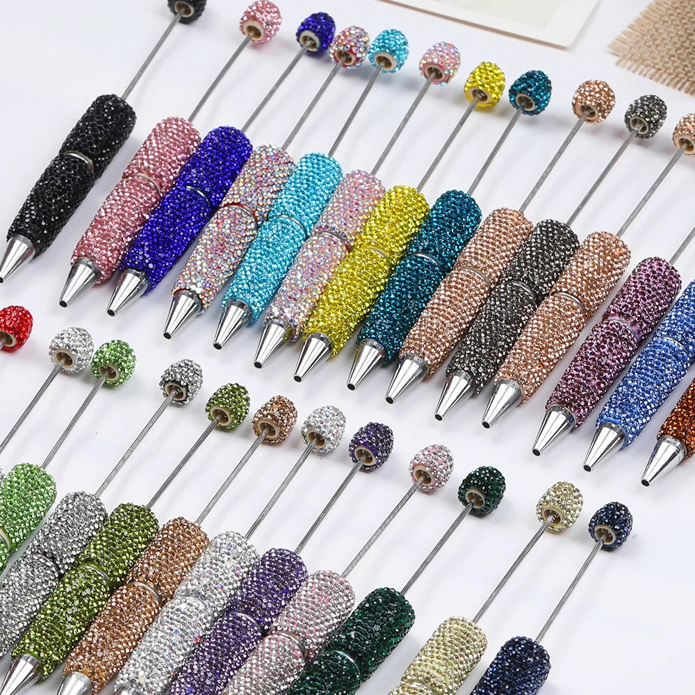 Decorative Beaded Pen Kit for DIY Jewelry Making