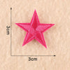 Embroidered Flower Iron-On Patches Set for Clothing & Accessories