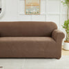 Jacquard Leaf Pattern Stretch Sofa Cover with Non-Slip Backing
