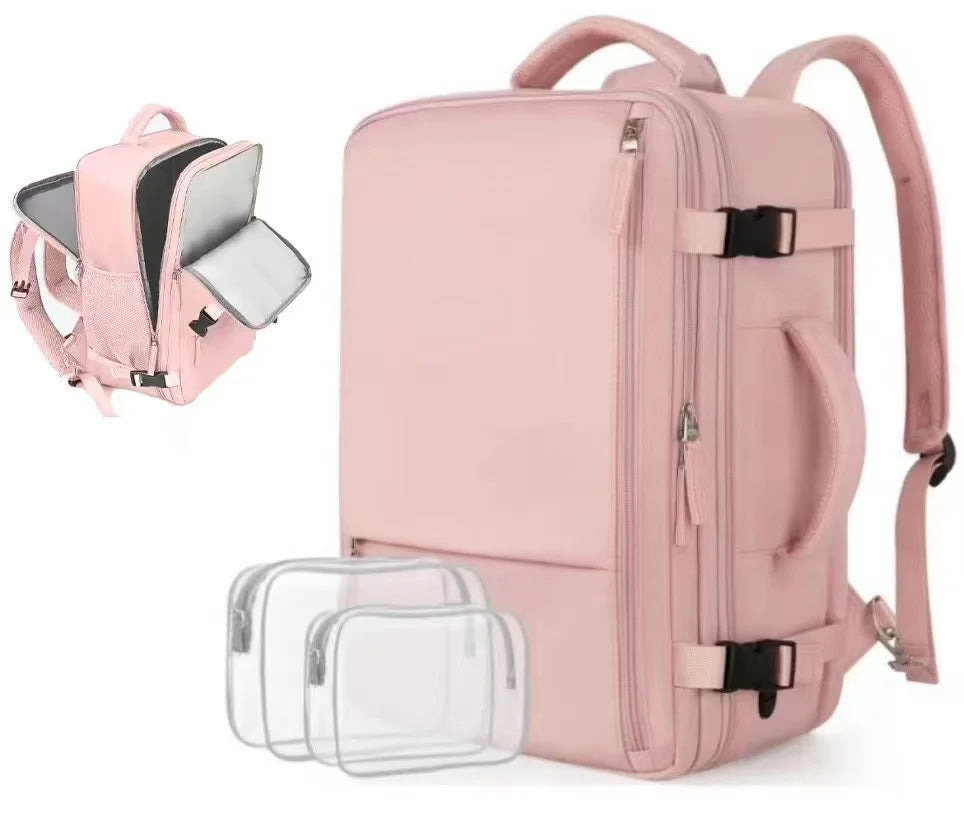 Large-Capacity Travel Laptop Backpack for Men and Women
