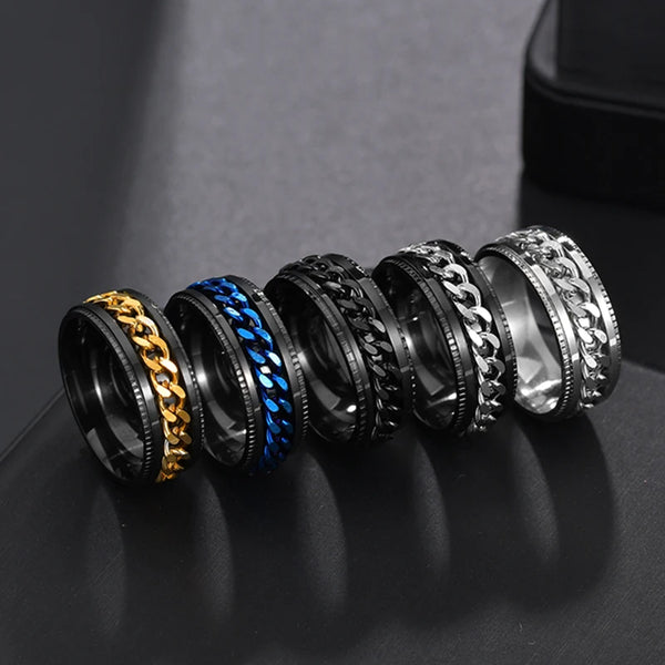 Stainless Steel Spinner Ring