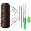 Sewing Thread Set for Wig Making & Hair Extensions (5 Natural Shades)