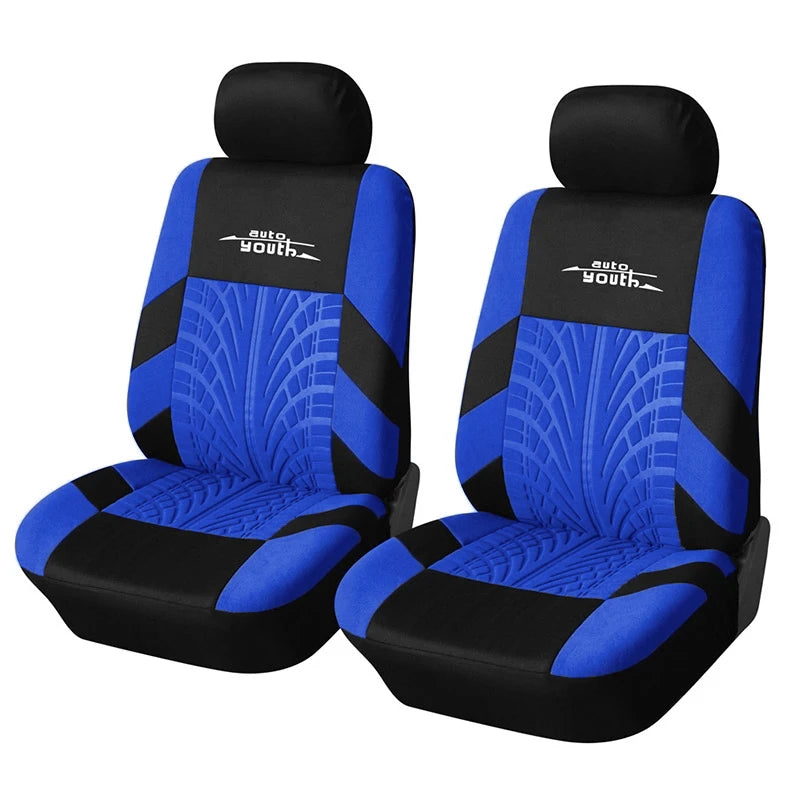 Universal Car Seat Cover Set – Premium Memory Foam Protector for Front and Rear Seats