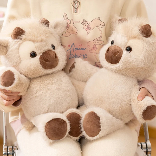 Cute Highland Cow Plush Toy