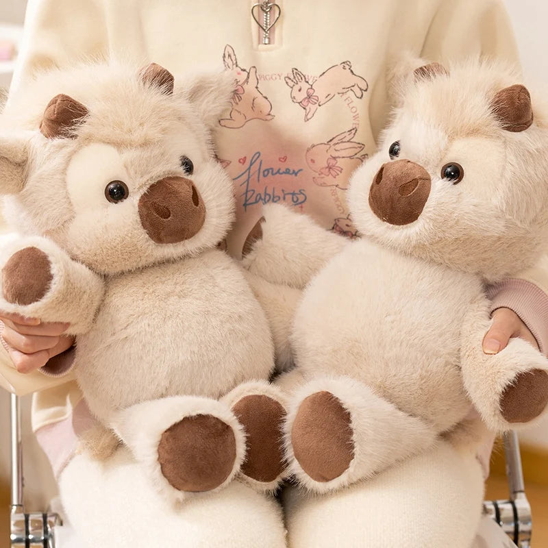 Cute Highland Cow Plush Toy