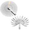 Stainless Steel Feeler Gauge Set with Metric and SAE Markings