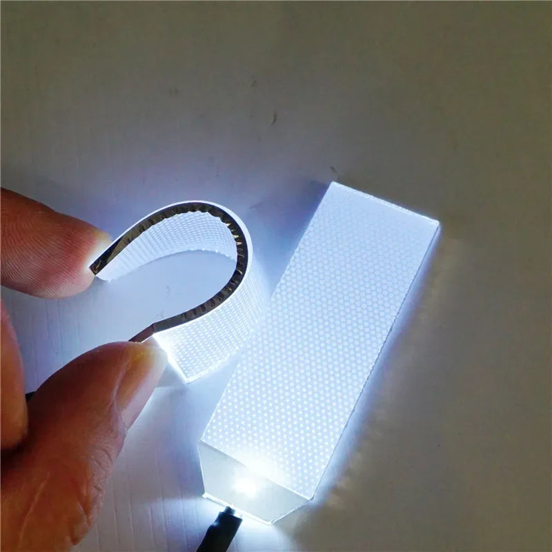 Flexible LED Eye Strips for Cosplay Masks