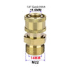 Brass Pressure Washer Quick Connect Adapter