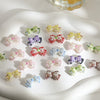 Acrylic Bow-Shaped Craft Beads for Jewelry Making (100-Pack)