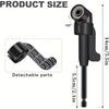 Right-Angle Drill Bit Adapter Set with Universal Sockets