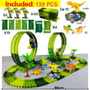 Climbing Dinosaur Car with Flexible Race Track
