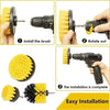 Drill Brush Attachment Set (3-Piece)