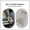Belt hooks used to replace and install a belt clip hook bit holder for cordless drills