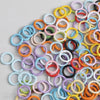 Spring-Loaded Round Carabiner Clips for Bags, Keys, and Jewelry