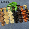 Blonde Body Wave Human Braiding Hair
