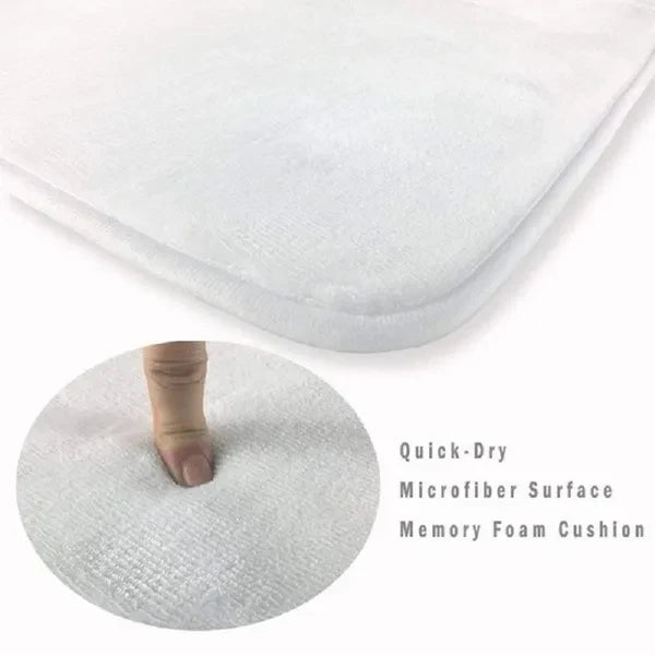 Non-Slip Felt Laundry Room Mat – Washable Runner Rug