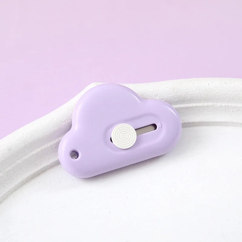 Cloud Mini Safety Cutter – Compact Letter Opener & Box Cutter