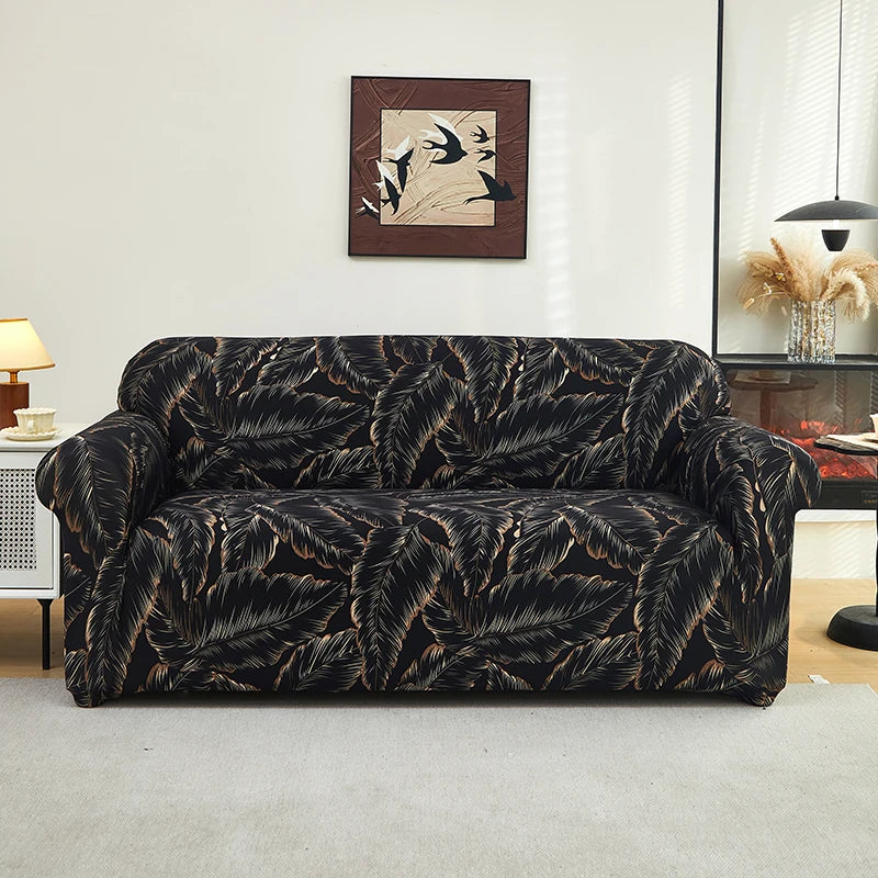 Stretch Sofa Cover with Anti-Slip Grip for Living Room