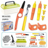 Kids Construction Tool Set with Cardboard Cutter and Toolbox