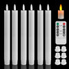 LED Flameless Taper Candles with Remote Control