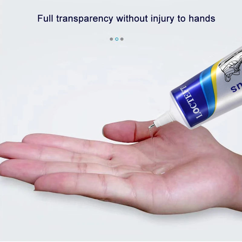 Transparent Shoe Repair Glue — Strong, Flexible & Waterproof Bond