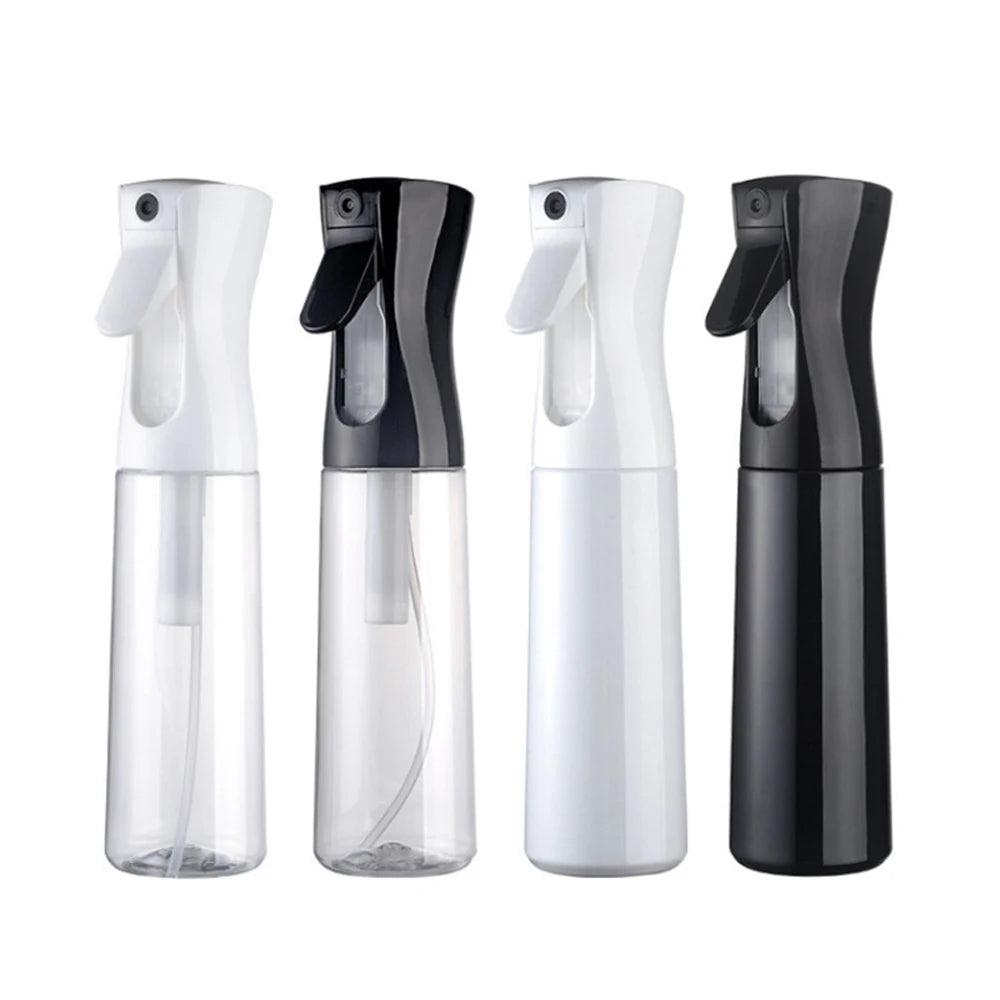 High-Pressure Continuous Mist Spray Bottle for Hair, Plants & Cleaning