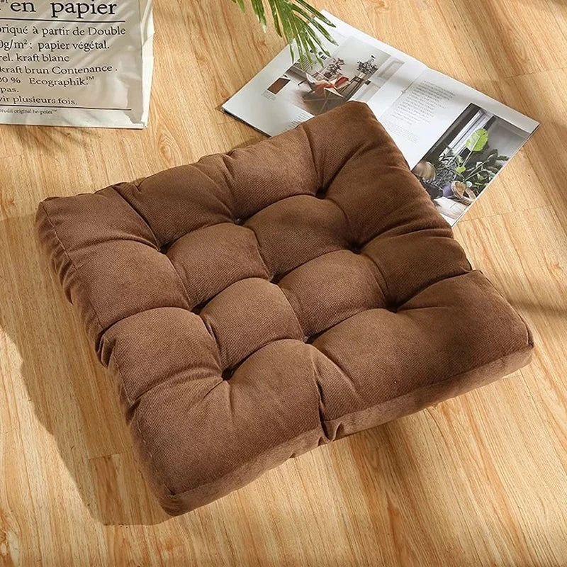 Tufted Floor Seating Pillow Cushion for Meditation and Relaxation