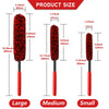 Plush Wheel Cleaning Brush Set for Cars and Motorcycles