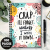Inspirational Spiral Notebooks with Vivid Cover Design