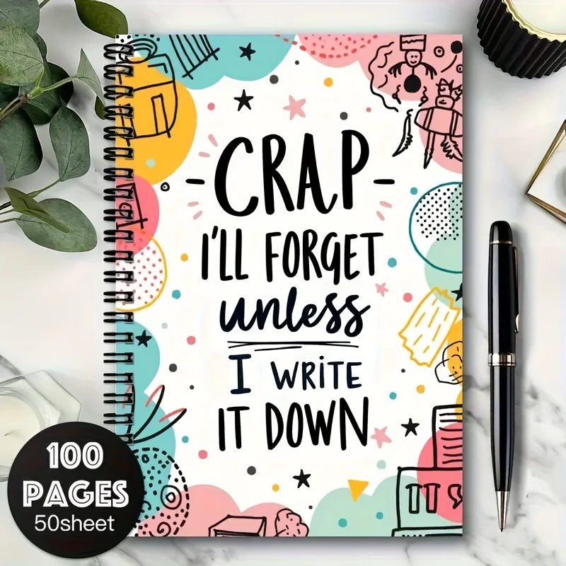 Inspirational Spiral Notebooks with Vivid Cover Design