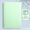 Macaron Detachable Spiral Notebook – 60 Sheets, A4/A5/B5
