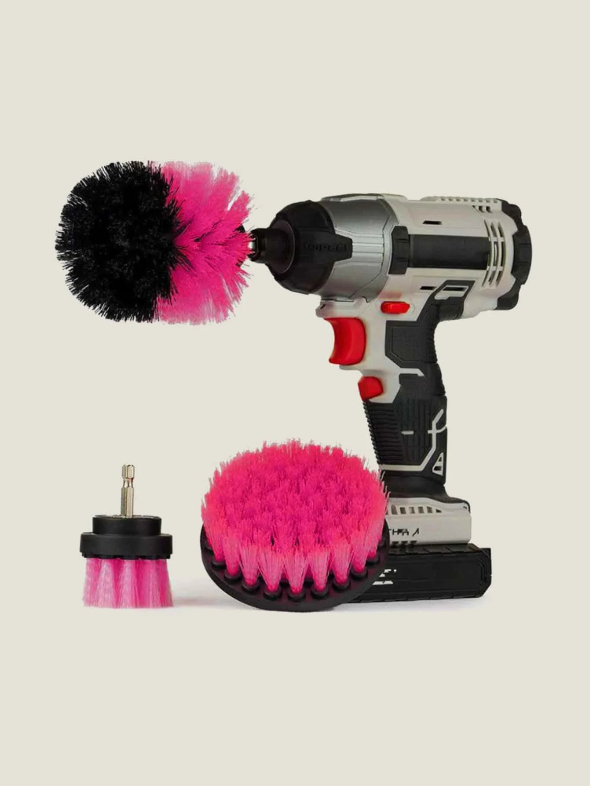 Rotary Drill Brush Cleaning Kit for Deep Scrubbing