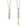 Hidden Message Slide Bar Necklace