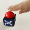 Roter Quiz-Show-Buzzer mit Ton und Licht