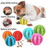 Natural Rubber Treat Dispensing Ball for Dogs
