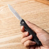 Stainless Steel Folding Utility Knife with Pocket Clip