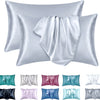 Queen Size Satin Pillowcase Set of 2 for Hair and Skin