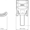 Heavy-Duty Hammer Holster with Waist Belt Clip