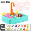 Interactive Play Kitchen Sink with Running Water Feature