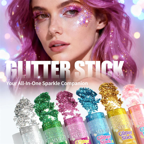 Mermaid Sequin Body Glitter Stick