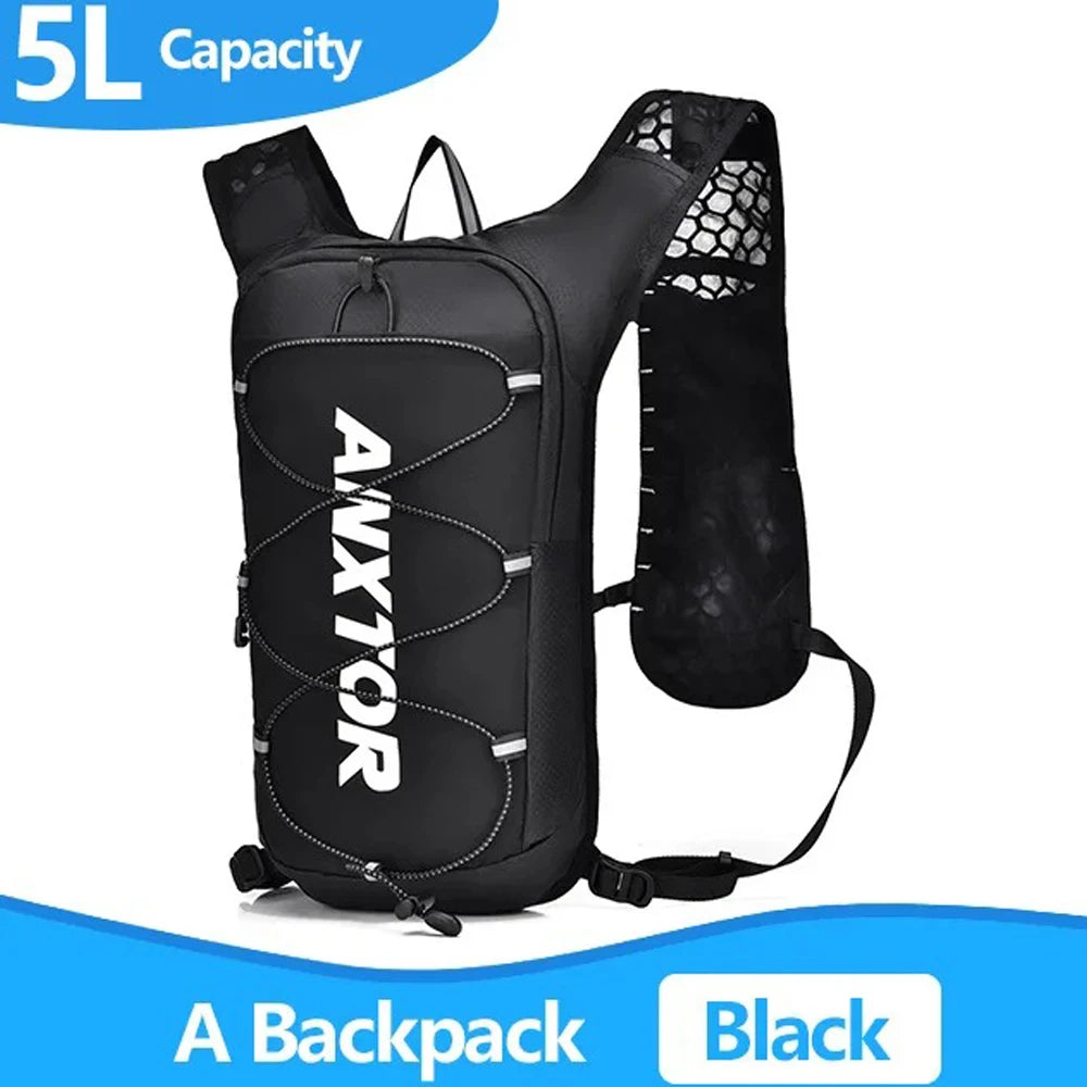 Ultralight 5L Hydration Running Backpack with Adjustable Fit