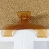 Frosted Transparent Book Page Holder Clip