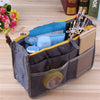Nylon Handbag Organizer with Multiple Pockets