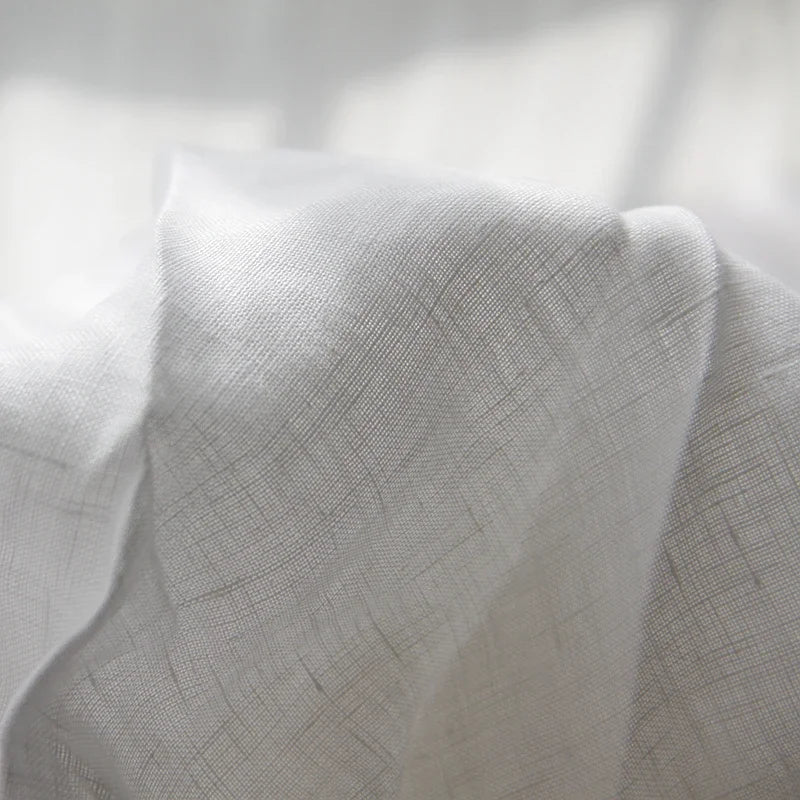Stone Washed French Linen Flat Sheet – Breathable & Naturally Cool