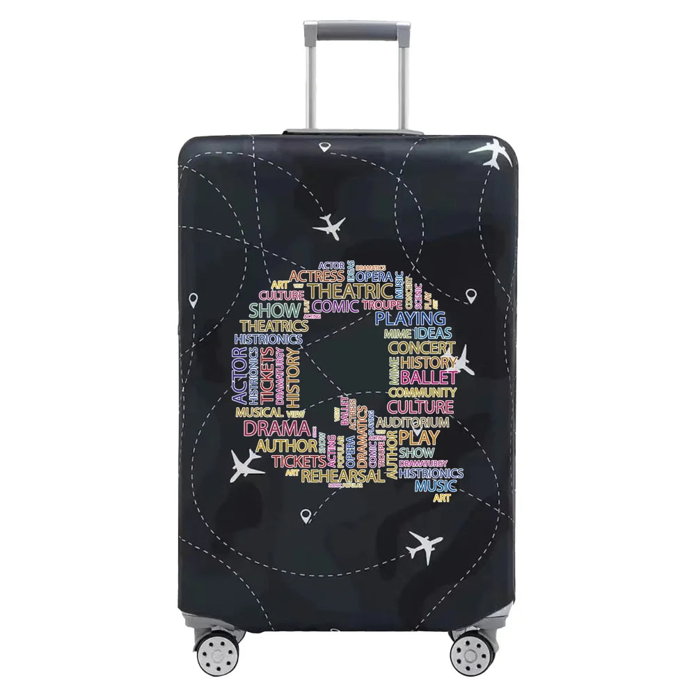 Stretch Fabric Luggage Cover for Suitcases (18-32 Inch)