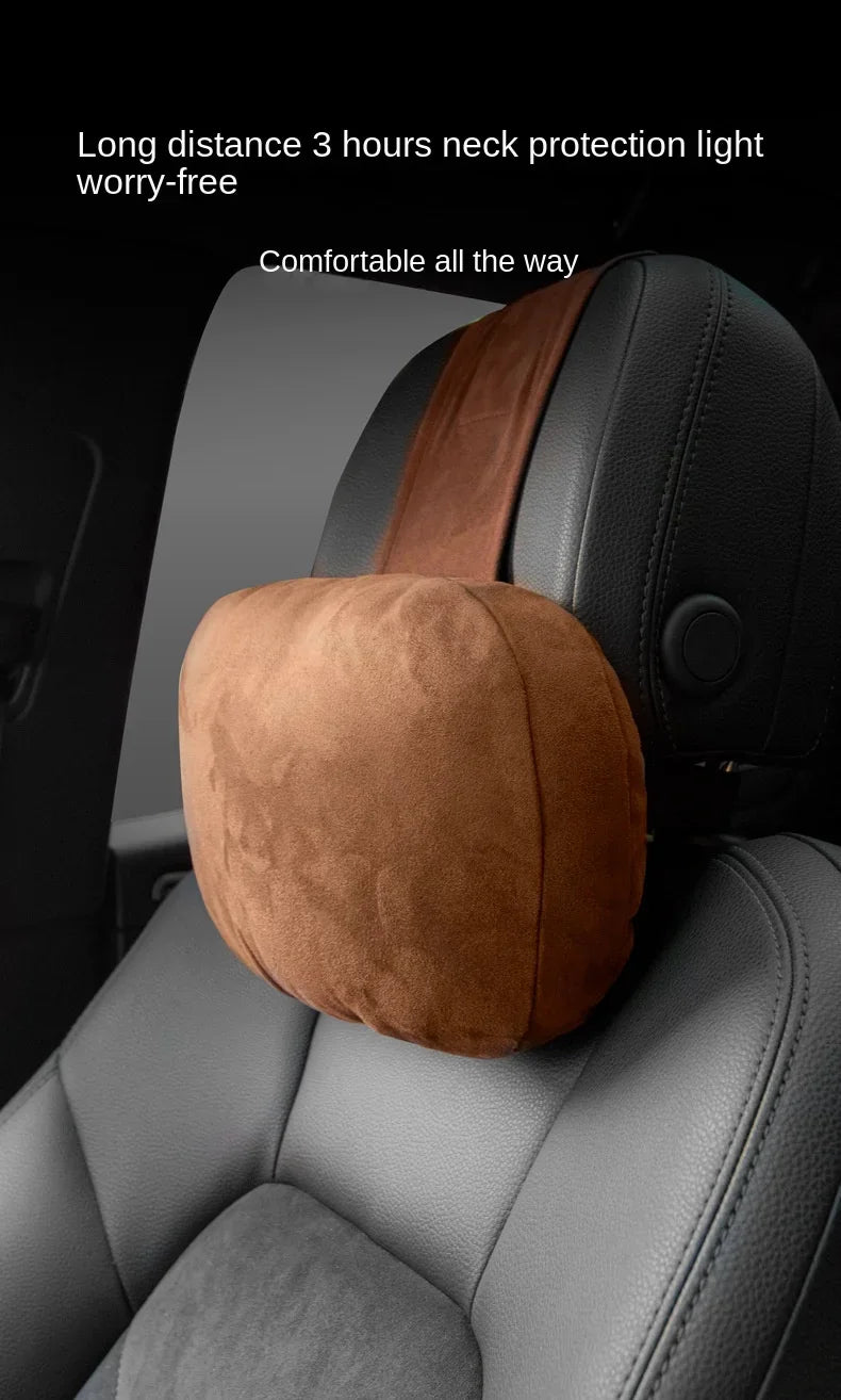 Premium Car Headrest Neck Support Pillow