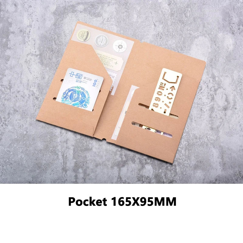 PVC Zipper Pouch for Traveler's Notebook