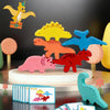 Wooden Dinosaur Stacking Game for Kids